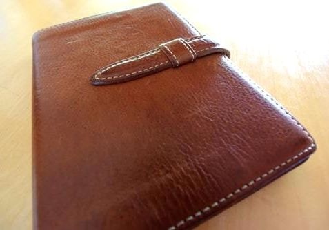 ブログ 革の手帳