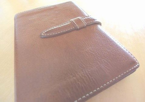 ブログ 革の手帳